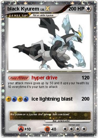 Pokemon black Kyurem