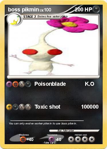 Pokemon boss pikmin