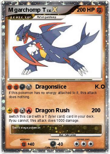 Pokemon M garchomp T