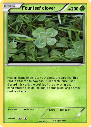 Pokemon Four leaf clover
