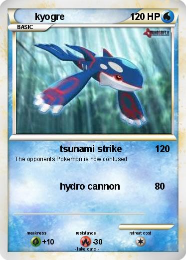 Pokemon kyogre