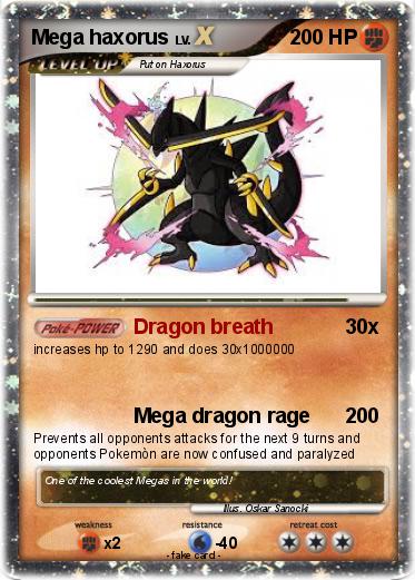 Pokemon Mega haxorus
