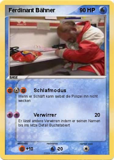 Pokemon Ferdinant Bähner
