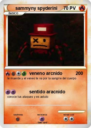 Pokemon sammyny spyderini