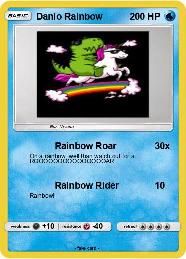 Pokemon Danio Rainbow