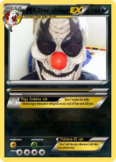 Pokemon Killer clown