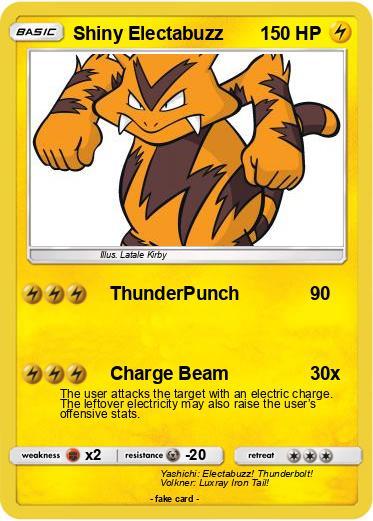 Pokemon Shiny Electabuzz