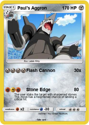 Pokemon Paul's Aggron
