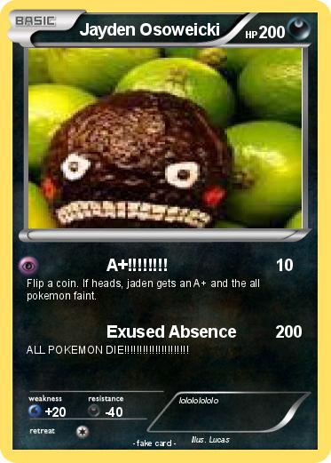 Pokemon Jayden Osoweicki