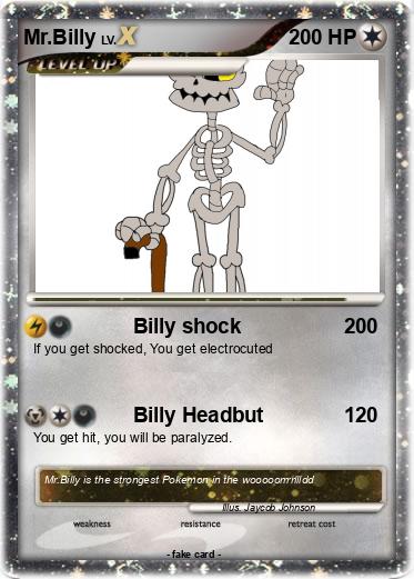 Pokemon Mr.Billy