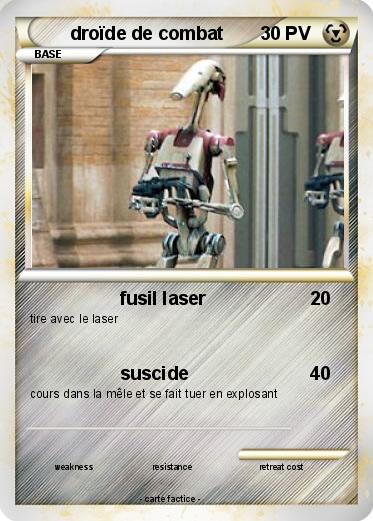 Pokemon droïde de combat