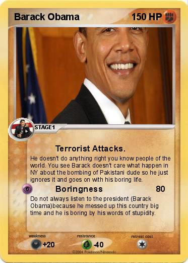 Pokemon Barack Obama