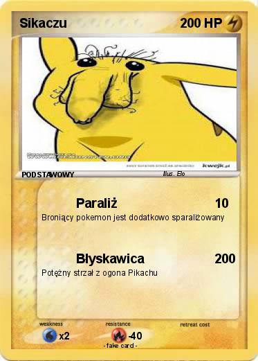 Pokemon Sikaczu