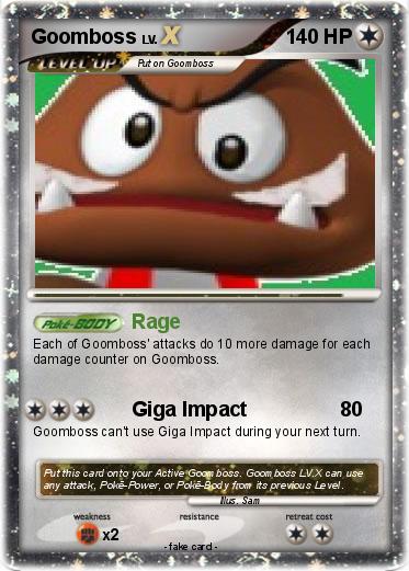 Pokemon Goomboss