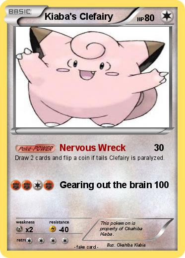 Pokemon Kiaba's Clefairy