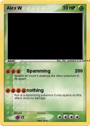 Pokemon Alex W
