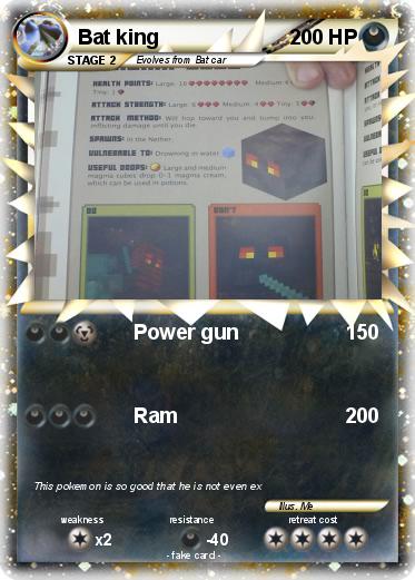 Pokemon Bat king