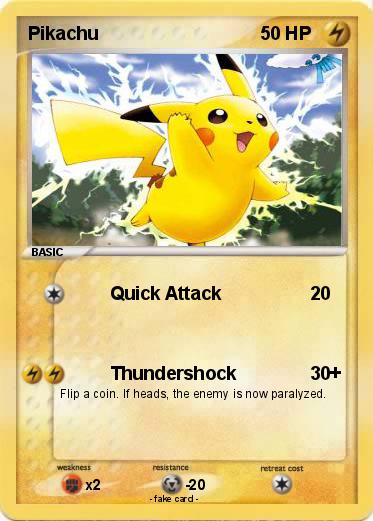Pokemon Pikachu