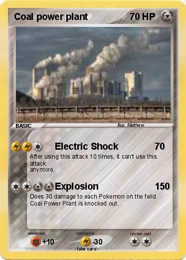 Pokemon Coal power plant