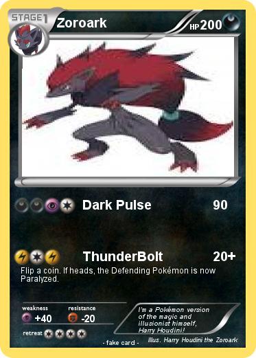 Pokemon Zoroark