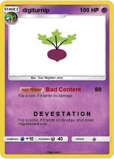 Pokemon digiturnip