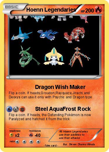 Pokemon Hoenn Legendaries