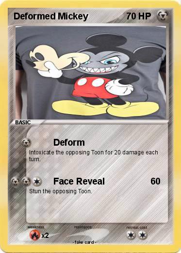 Pokemon Deformed Mickey
