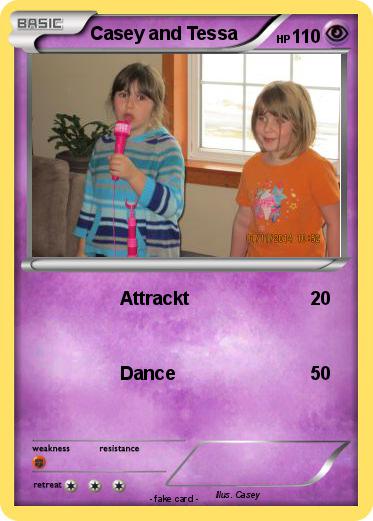 Pokemon Casey and Tessa