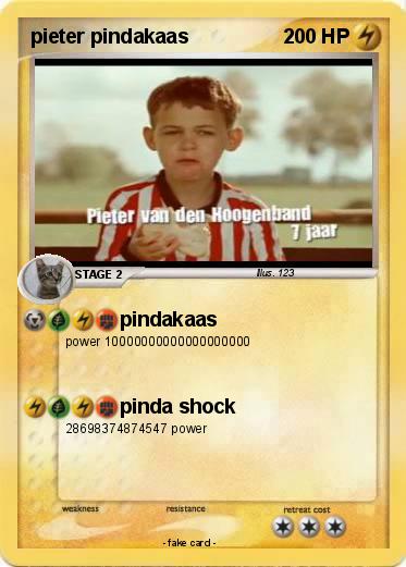 Pokemon pieter pindakaas