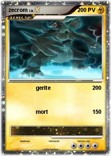 Pokemon zecrom