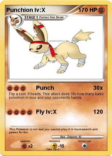 Pokemon Punchion lv:X