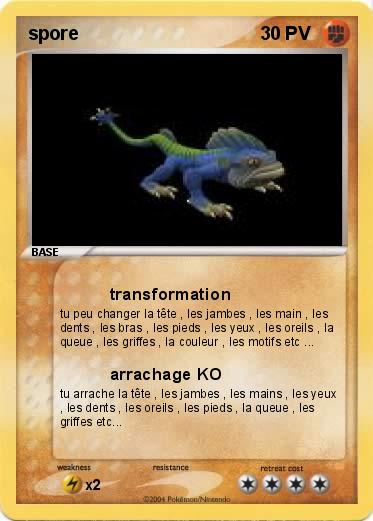 Pokemon spore