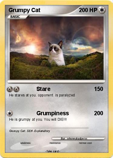 Pokemon Grumpy Cat