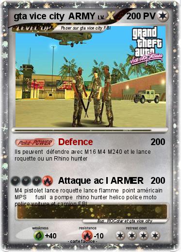 Pokemon gta vice city  ARMY