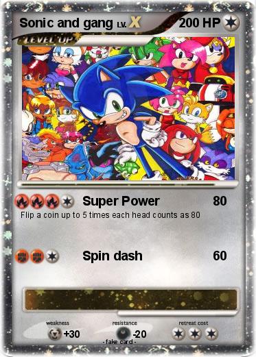 Pokemon Sonic and gang