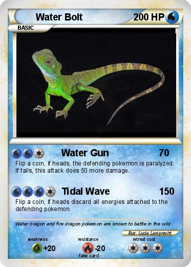 Pokemon Water Bolt