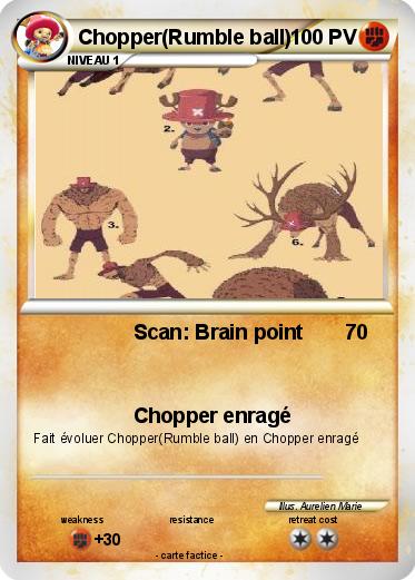 Pokemon Chopper(Rumble ball)