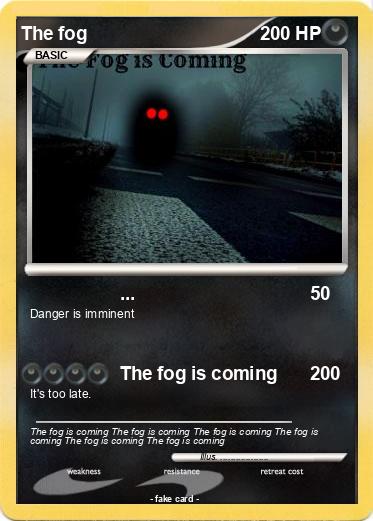 Pokemon The fog