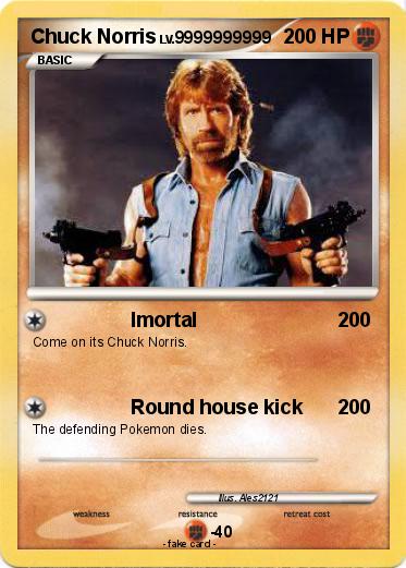 Pokemon Chuck Norris