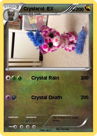 Pokemon Crysterol  EX