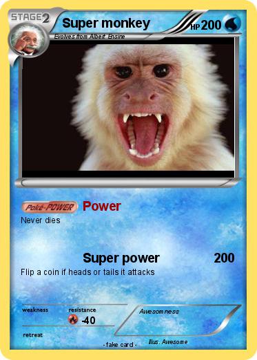 Pokemon Super monkey