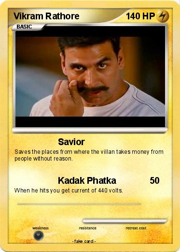 Pokemon Vikram Rathore