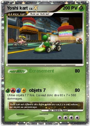 Pokemon Yoshi kart
