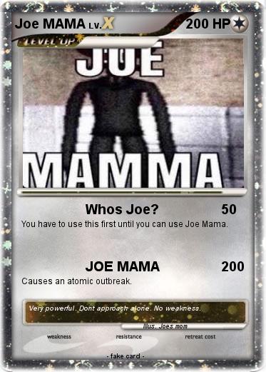 Pokemon Joe MAMA