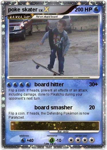 Pokemon poke skater