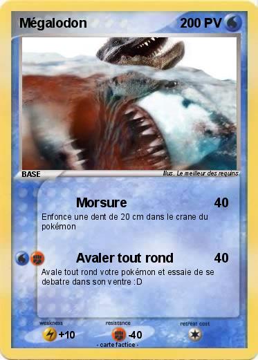 Pokemon Mégalodon