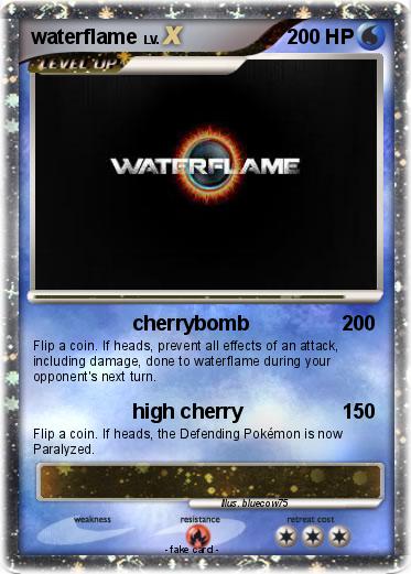 Pokemon waterflame