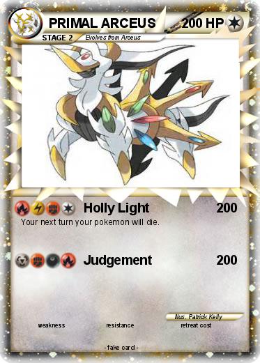 Pokemon PRIMAL ARCEUS