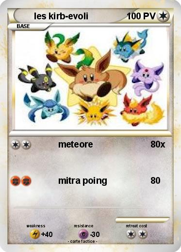 Pokemon les kirb-evoli