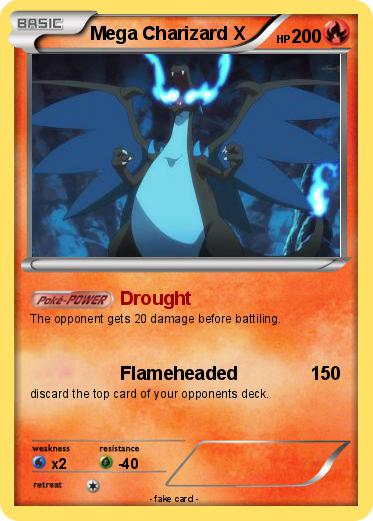 Pokemon Mega Charizard X